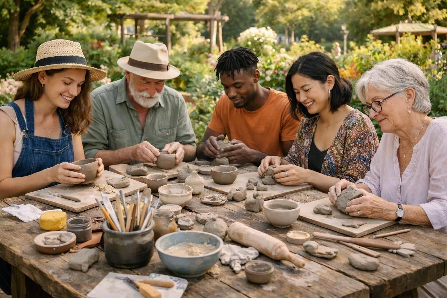 découvrez comment créer facilement vos propres décorations en argile avec notre kit poterie jardin, idéal pour égayer votre espace extérieur de manière artisanale et originale.
